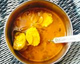 A picture of step 8 of Gatte ki sabji (Besan ke gatte / Gram flour Curry).