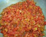 A picture of step 2 of Gathiya ki sabzi.