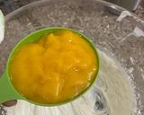 A picture of step 1 of Mango cheesecake.