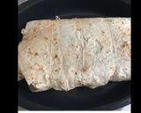 Une image de l'étape 5 de Italian flatbread farci en roulé au veau oignons caramélisés champignons fromage et épices.