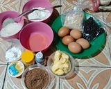 Foto langkah ke 1 dari resep Bolu Coklat (All in Method).