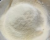 A picture of step 2 of Whole Wheat flour and Coconut Nankhatai.
