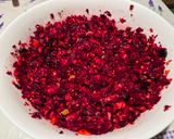 Aszalt áfonyás cékla saláta (vegán) recept fázis 2 fotója
