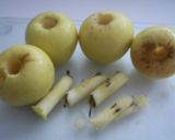 Foto del paso 1 de la receta: Helado de manzana y plátano