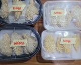 Foto langkah ke 4 dari resep Crispy Chicken Wings - Kids Friendly.