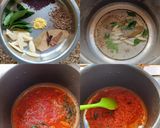 A picture of step 2 of Red cowpeas and rice.