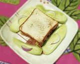 ব্রেড মটর স্যান্ডুইচ (Bread motor sandwich recipe in Bengali) রেসিপি ধাপ - 4 ছবি