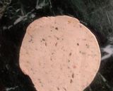 A picture of step 3 of Atta layered mathri.
