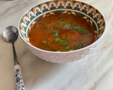A picture of step 9 of Vegan Chorba with Orzo and Vegetables.