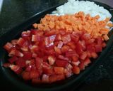 Foto del paso 2 de la receta: Arroz aromático con salchichas
