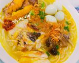 Hình bước làm 8 của món Bánh Canh Bột Mì Cá Lóc