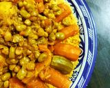 A picture of step 3 of Couscous with Meat and Vegetables.