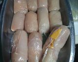 Foto del paso 3 de la receta: Arrolladito de pechuga rellena