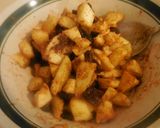 A picture of step 2 of Fresh Apple Cake.