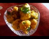 A picture of step 7 of Authentic steamed Laddu Dhokli.