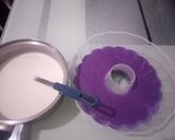 Foto langkah ke 6 dari resep Pudding Susu Ubi Ungu.