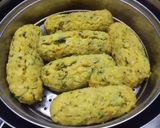 A picture of step 2 of Mix flour muthiya (left over recipe).