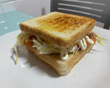 Foto del paso 7 de la receta: Sándwich 🍳 🍞 vegetal 🍅 🥬