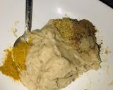 A picture of step 1 of White rice with chicken koofta.
