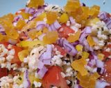 Une image de l'étape 3 de Salade de boulgour aux abricots secs.