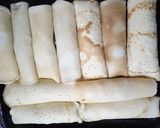 Foto del paso 3 de la receta: Con las frijoas de anoche hoy: canelones mixtos!