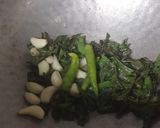 A picture of step 2 of Chilli thecha.