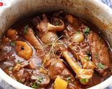 Φωτογραφία βήματος 10 της συνταγής Coq Au Vin (Κόκορας Κρασάτος)