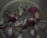 A picture of step 1 of Kunduru ki sabji.