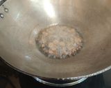 A picture of step 2 of Garlic Flat Beans or Lahsuni Sem.