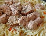 Foto del paso 4 de la receta: Tallarines salteados con atún y brócoli