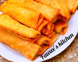 A picture of step 7 of Spring rolls.