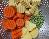 Hình bước làm 3 của món Cà ri đậu hũ