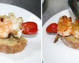 Foto del paso 5 de la receta: Brocheta de pixín y langostinos