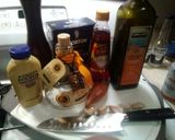 A picture of step 1 of My wife's vinaigrette/meat and fish marinade!!!.