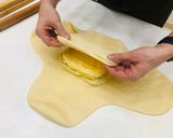 Vajas leveles tészta (tojásmentes) recept fázis 9 fotója