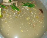 A picture of step 1 of Green Peas biryani.
