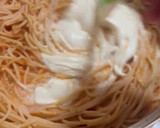 Foto del paso 4 de la receta: Papas con espagueti cremoso