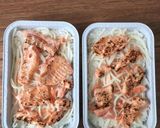 Foto langkah ke 4 dari resep Salmon Kani Mentai.