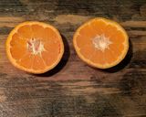 A picture of step 2 of Orange Posset.