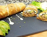 Foto del paso 4 de la receta: Rollitos fit sin harina 🫔