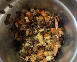A picture of step 3 of Carrot and german turnip(nool Khol) chutney.