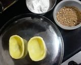 A picture of step 1 of Mexican Bruschetta Basket.