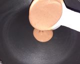 A picture of step 3 of Çhocolate Çrepes Çake with Çoffee.