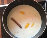 A picture of step 1 of Leche Frita.