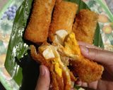 Foto langkah ke 7 dari resep 46.Risol mayo isi telur,sosis&keju.