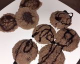 A picture of step 8 of Chocolate idli.