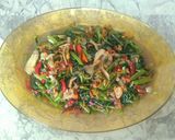 Foto langkah ke 7 dari resep Tumis kangkung teri gundul.