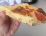 Foto langkah ke 4 dari resep Cheesy White Tomato Pizza.