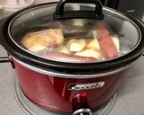 A picture of step 3 of Slow Cooker Stewed White Beans (Crock Pot).