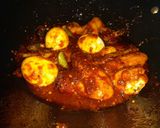 Foto langkah ke 6 dari resep Sayap dan Telur Ayam Kecap Saos Tiram.